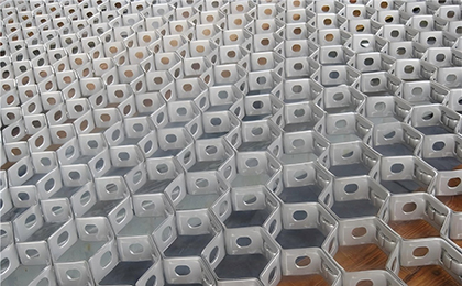 Bonding Hole Hexmetal (Hexmesh)